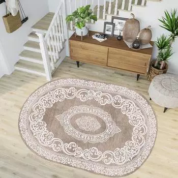 Mosimoso Home RC1877 Ковер с принтом на подошве в горошек