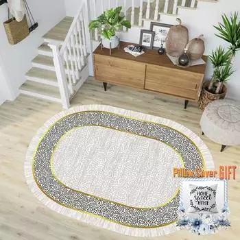 Mosimoso Home RC1898 Ковер с принтом на подошве в горошек