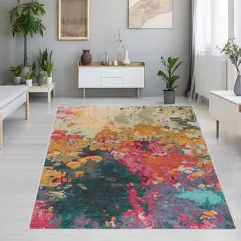 Mosimoso Home RC233 Ковер с принтом на подошве в горошек