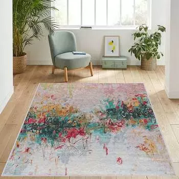 Mosimoso Home RC234 Ковер с принтом на подошве в горошек