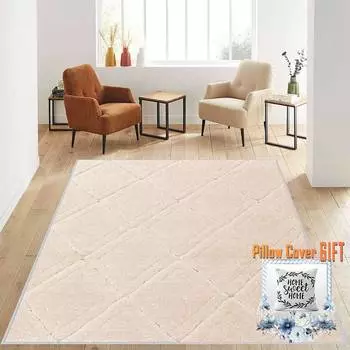 Mosimoso Home RC237 Ковер с принтом на подошве в горошек