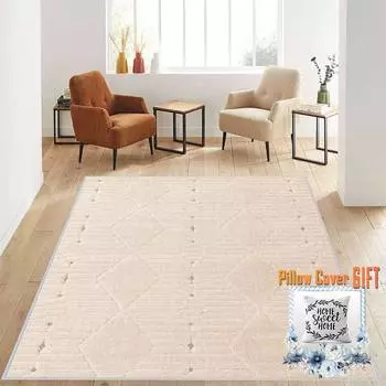 Mosimoso Home RC238 Ковер с принтом на подошве в горошек