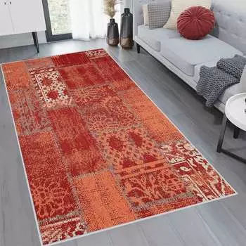 Mosimoso Home RC263 Ковер с принтом на подошве в горошек