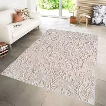 Mosimoso Home RC281 Ковер с принтом на подошве в горошек