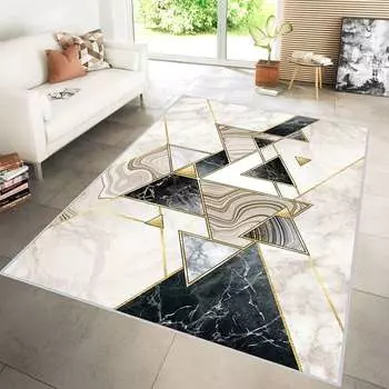 Mosimoso Home RC297 Ковер с принтом на подошве в горошек