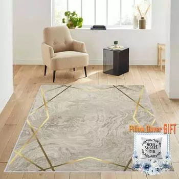 Mosimoso Home RC312 Ковер с принтом на подошве в горошек