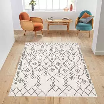 Mosimoso Home RC316 Ковер с принтом на подошве в горошек