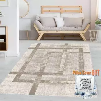 Mosimoso Home RC338 Ковер с принтом на подошве в горошек