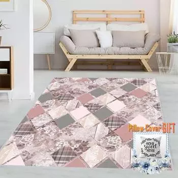 Mosimoso Home RC341 Ковер с принтом на подошве в горошек