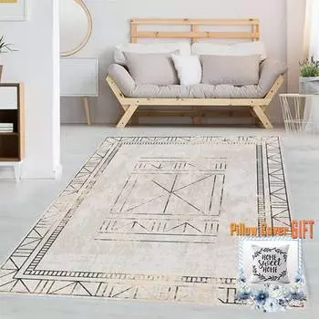 Mosimoso Home RC368 Ковер с принтом на подошве в горошек