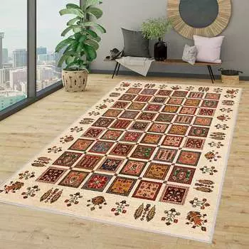 Mosimoso Home RC379 Ковер с принтом на подошве в горошек