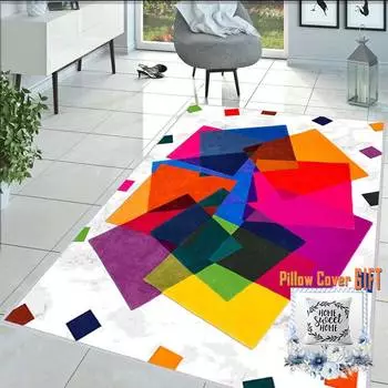 Mosimoso Home RC390 Ковер с принтом на подошве в горошек