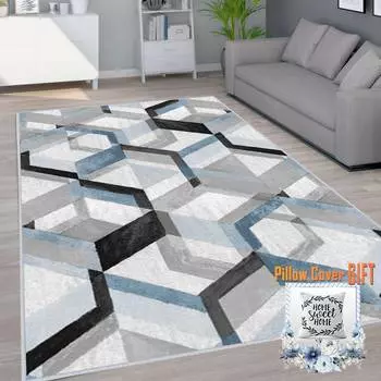 Mosimoso Home RC689 Ковер с принтом на подошве в горошек