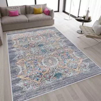 Mosimoso Home RC711 Ковер с принтом на подошве в горошек