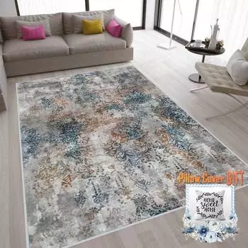 Mosimoso Home RC721 Ковер с принтом на подошве в горошек