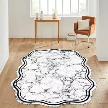 Mosimoso Home RC729 Ковер с кожаной подошвой с принтом