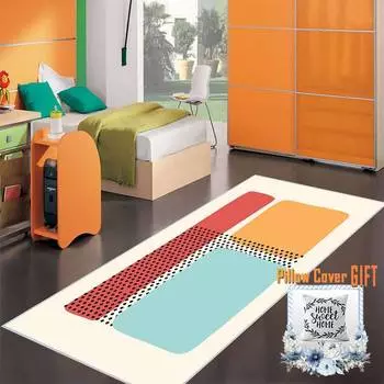 Mosimoso Home RJ009 Нескользящий детский ковер с принтом