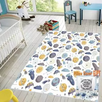 Mosimoso Home RJ013 Нескользящий детский ковер с принтом