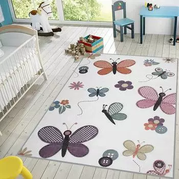 Mosimoso Home RJ043 Детский ковер с нескользящей подошвой в горошек