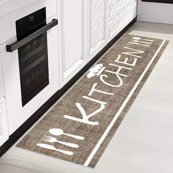 Mosimoso Home RK033 Ковер с принтом на кухонной подошве в горошек