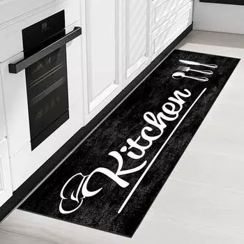 Mosimoso Home RK051 Ковер с принтом на кухонной подошве в горошек