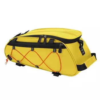 Сумка для велосипеда MOSISO, 2 съемных велосипедных багажника, водонепроницаемая сумка-холодильник для багажника велосипеда, изолированная сумка для заднего сиденья велосипеда, седло для хранения велосипеда жёлтый