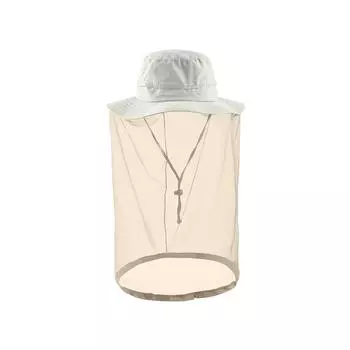 Mosquito Head Net Hat,Sun Hat With Veils Mesh Protections From Insect One Size