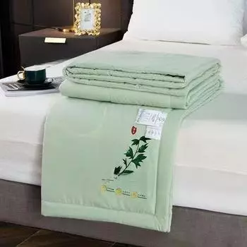 Mosquito Repellent Insect Proof Lightweight Quilt Machine Washable Silk Cool 145*200cm