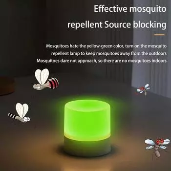 Mosquito Repellent Night Light Led Mosquito Repellent Light Creative Portable Usb Silent Home Bedroom Mini Night Light New 2025 1PC