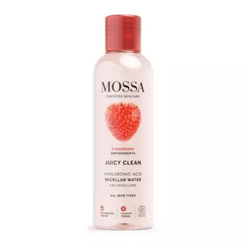 Mossa Cosmetics Mossa Juicy Agua Мицеллярная клубника с гиалуроновой кислотой 50 мл