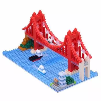 Мост «Золотые Ворота» Nanoblock NBH116