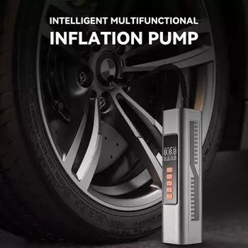 MoStar Модернизированный автомобильный воздушный насос с пылесосом Портативный насос для накачивания шин Воздушный компрессор Беспроводной ручной автомобильный пылесос
