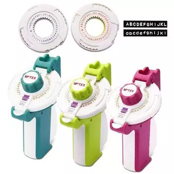 Motex Label Maker E-202 Розовый Синий Ручной портативный принтер Пишущая машинка с лентой для тиснения 9 мм для изготовления этикеток для тиснения