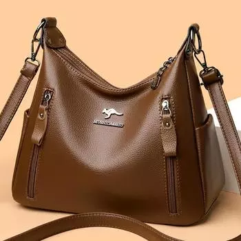 Mother Bag Large Capacity Underarm Bag Women s Shoulder Bag чёрный