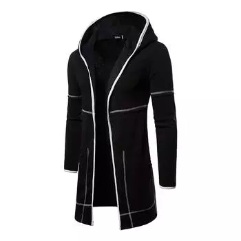 Mother_Care Мужская осенняя толстовка с длинными рукавами, футболка, блузка, куртка, пальто M зелёный