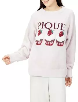 Motif JQD Pullover PWNT224074 PNK F [Gelato Pique] Women s розовый