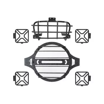 Motikvans Hunter Cub CT125 Крышка фары Крышка заднего фонаря Крышка поворотника Металлический прочный черный абажур CT125 Комплект деталей Hunter Cub CT125 из 6 штук
