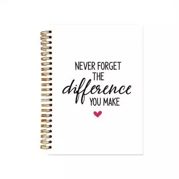 Мотивационный спиральный блокнот А5 One Size