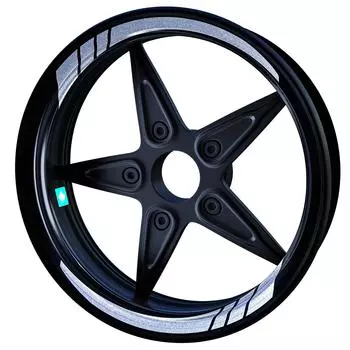 Moto GP позолоченный серебряный внутренний обод лента полосы колеса наклейки наклейки CinarExtreme