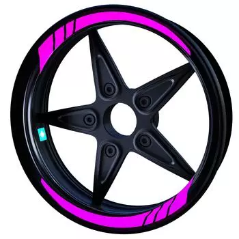 Moto GP Rose Pink Внутренняя лента обода колеса полосы Наклейки Наклейка CinarExtreme