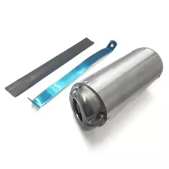 Мотоцикл 32 мм глушитель глушитель шума выхлопа для KTM Dirt Pit Bike ATV Honda Yamaha Kawasaki 125cc 150cc 160cc бежевый