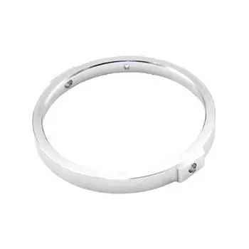 Мотоцикл 5,57-дюймовый декоративный кронштейн из алюминиевого сплава с ЧПУ для фар в штучной упаковке; чёрный