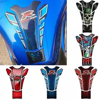 Мотоцикл Череп Гонки Время Топливный Бак Наклейка Защитная Крышка Рыбья Кость Наклейка