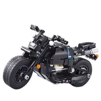 Мотоцикл Dequent Biscyther Technic Block Umbra LEGO LEGO Block 33001, черный