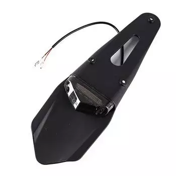 Мотоцикл Polisport светодиодный задний фонарь и заднее крыло стоп эндуро задний фонарь Mx Trail чёрный