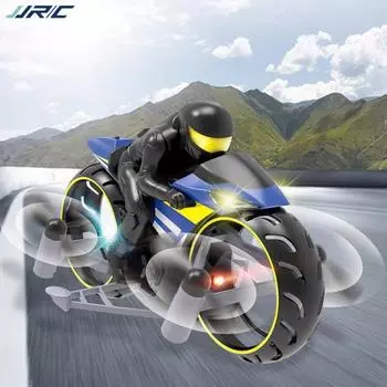 Мотоцикл с дистанционным управлением, легкий, прочный, пластиковый, супер крутой трюковый мотоцикл