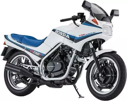 Мотоцикл серии Hasegawa Honda VT250F Пластиковая модель BK14 1/12 (MC08) (1984)