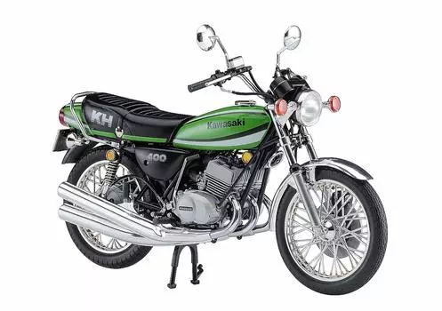 Мотоцикл серии Hasegawa Kawasaki Пластиковая модель BK6 1/12 KH400-A7