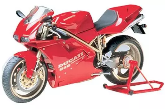 Мотоцикл серии Tamiya 112 Ducati 916