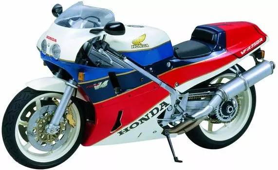 Мотоцикл серии Tamiya Honda VFR750R пластиковая модель 14057 1/12 № 57
